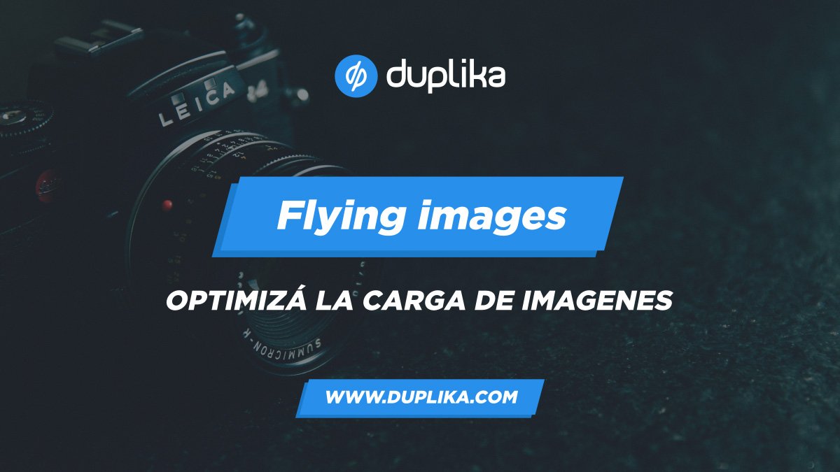 Optimiza la carga de imágenes con Flying Images