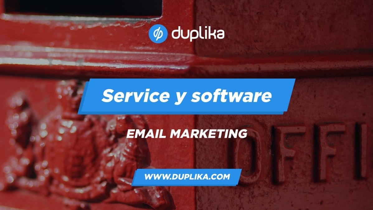 Diferencias entre email marketing service y software