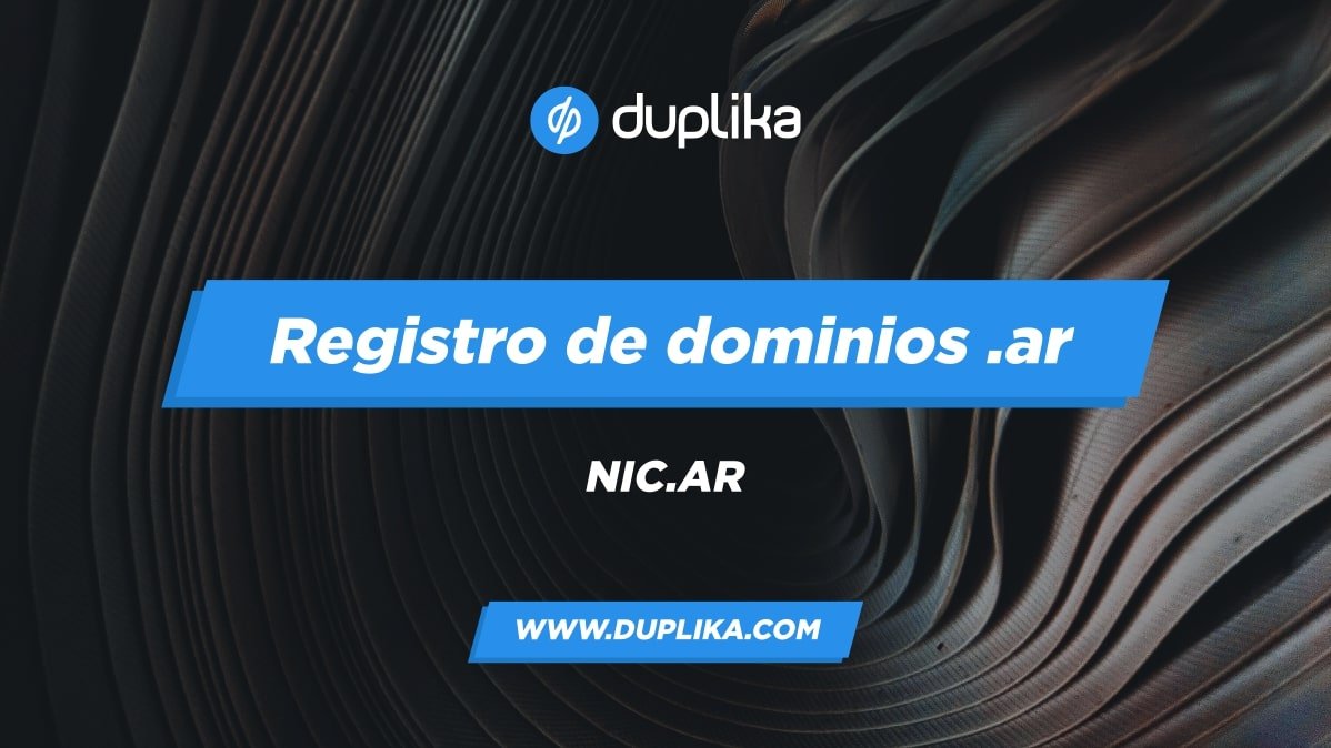 NIC.ar y el registro de dominios en Argentina