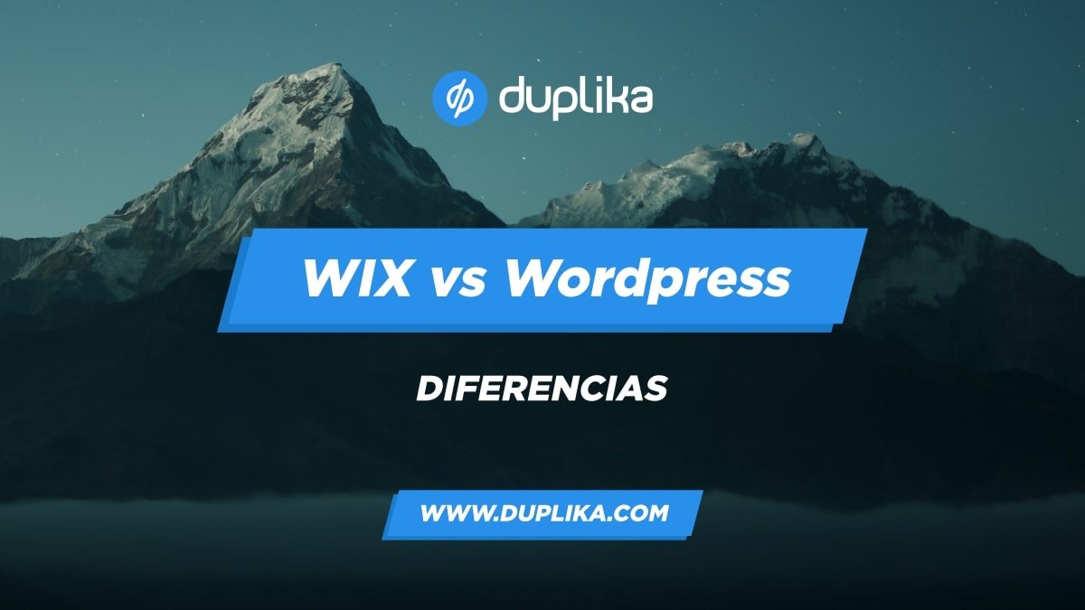 Wix versus WordPress: diferencias