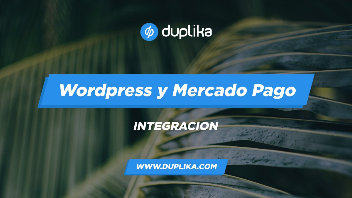 Integración entre WordPress y MercadoPago