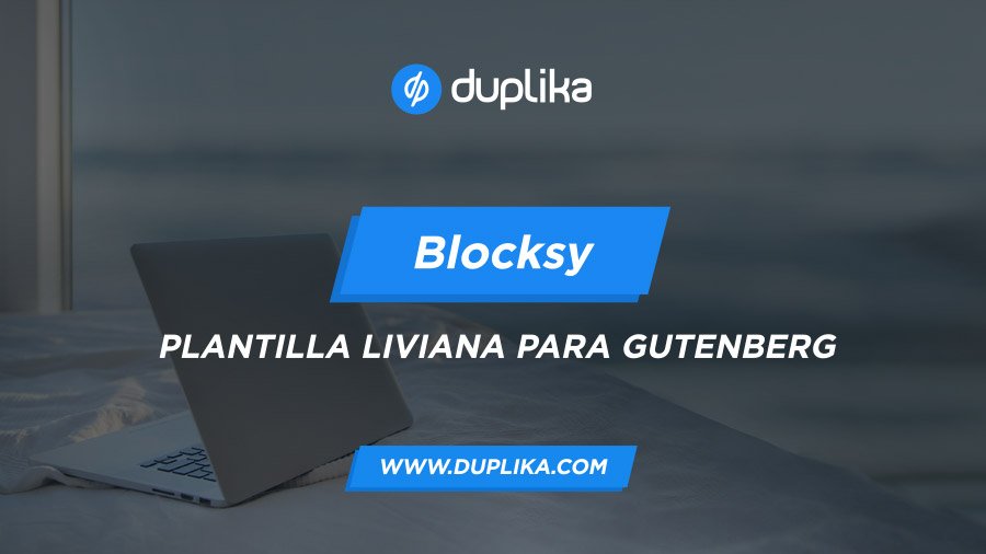 Blocksy: Plantilla optimizada para Gutenberg