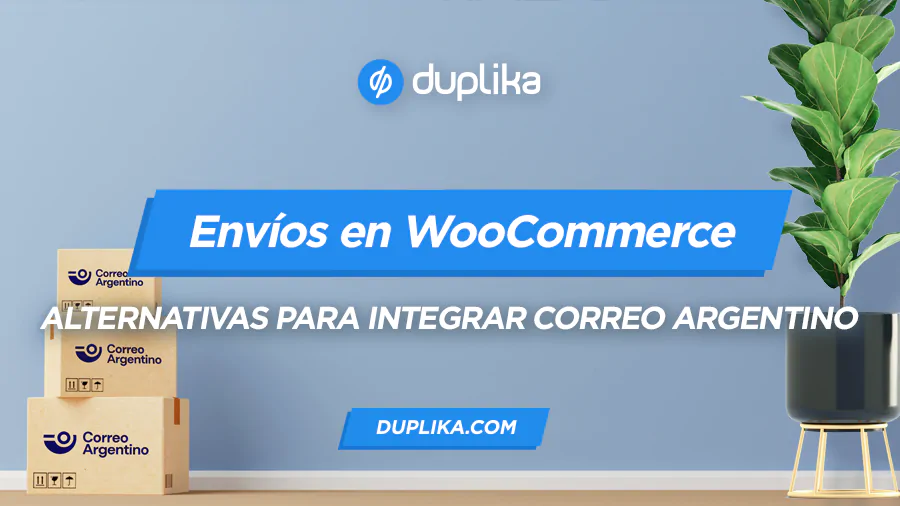 alternativas de integración de envíos de correo argentino en WooCommerce