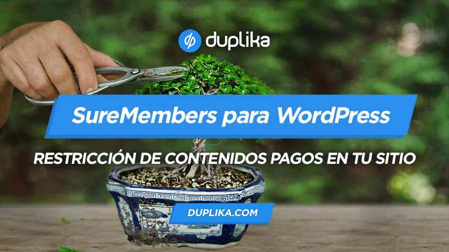 SureMembers, contenido exclusivo de membresía en WordPress