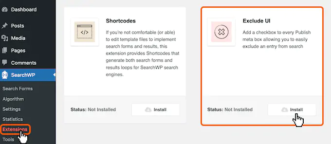 Excluir Contenido Especifico WordPress