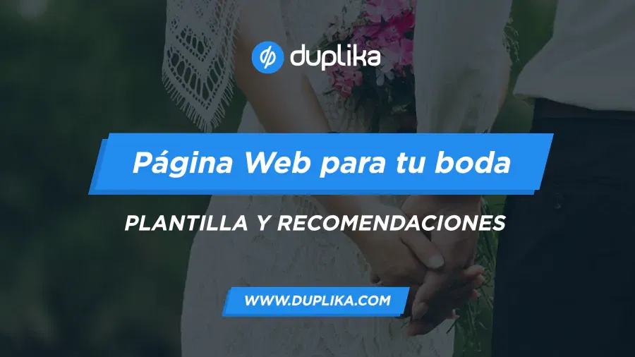 Pagina Web para casamientos