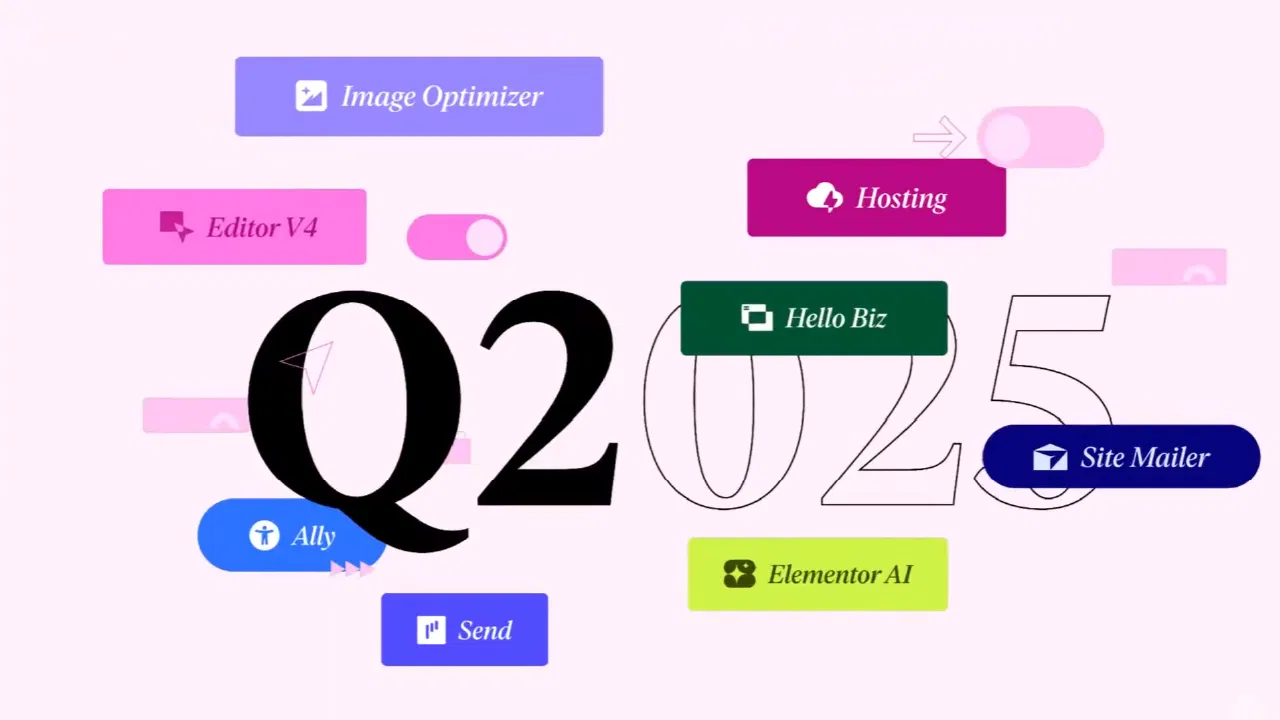 Novedades Elementor Q2 2025