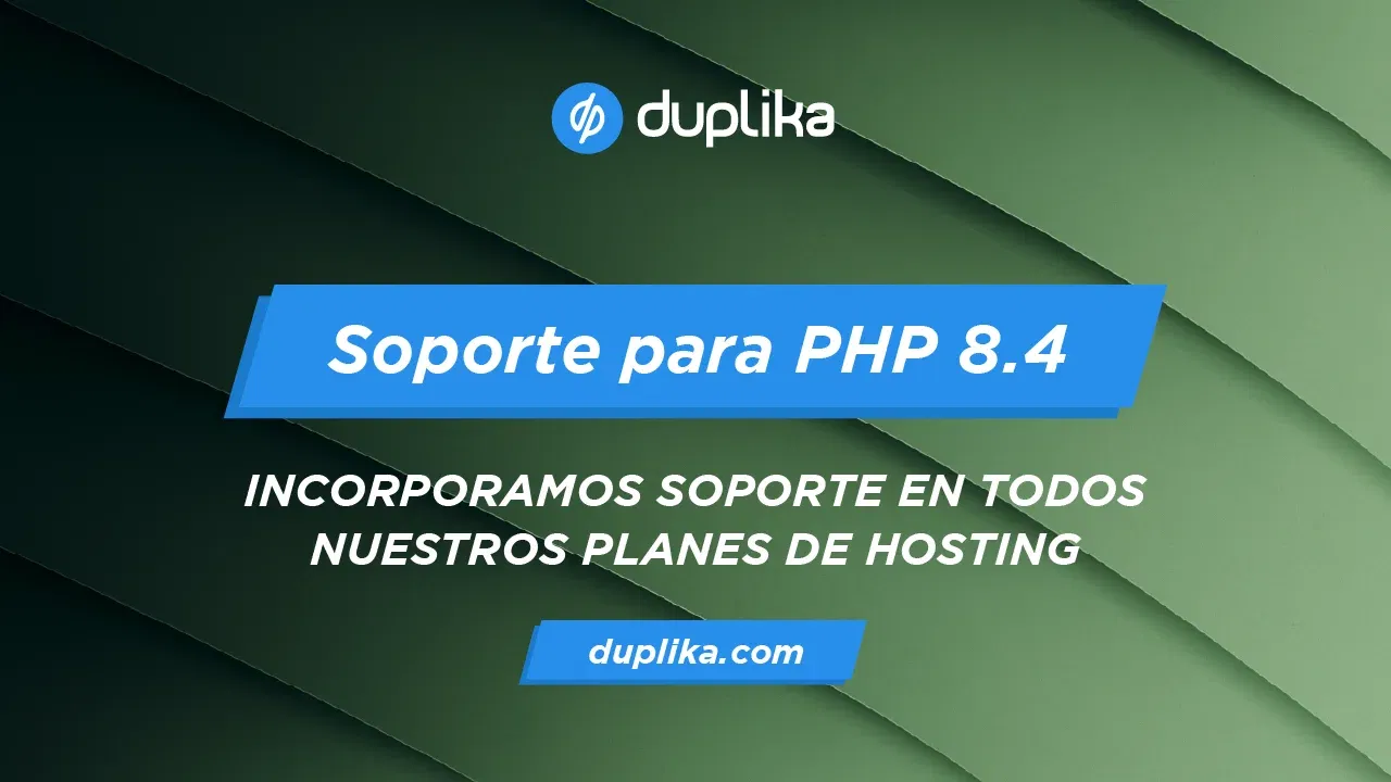 Soporte para PHP 8.4