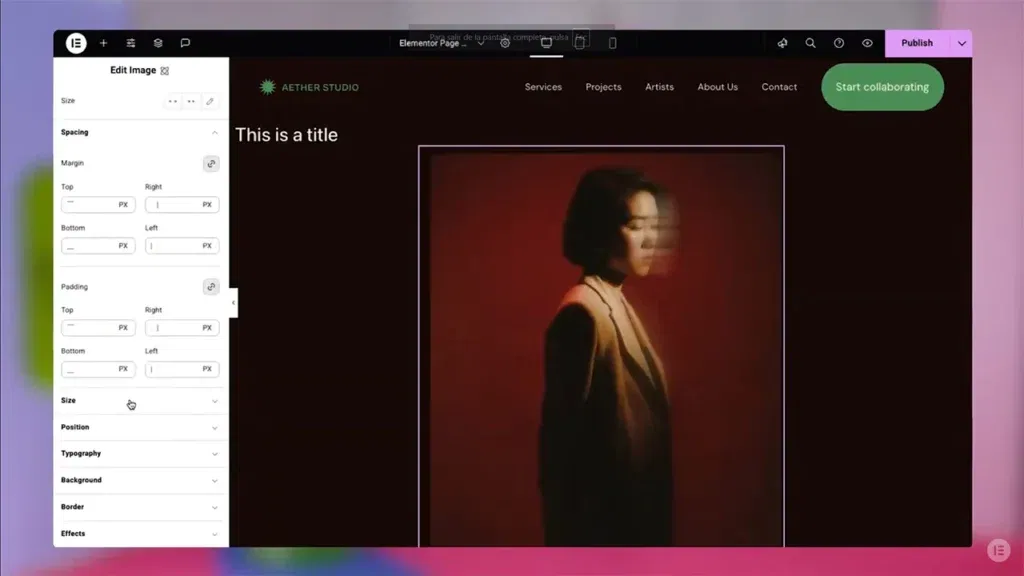 Elementor q2 editor alfav4