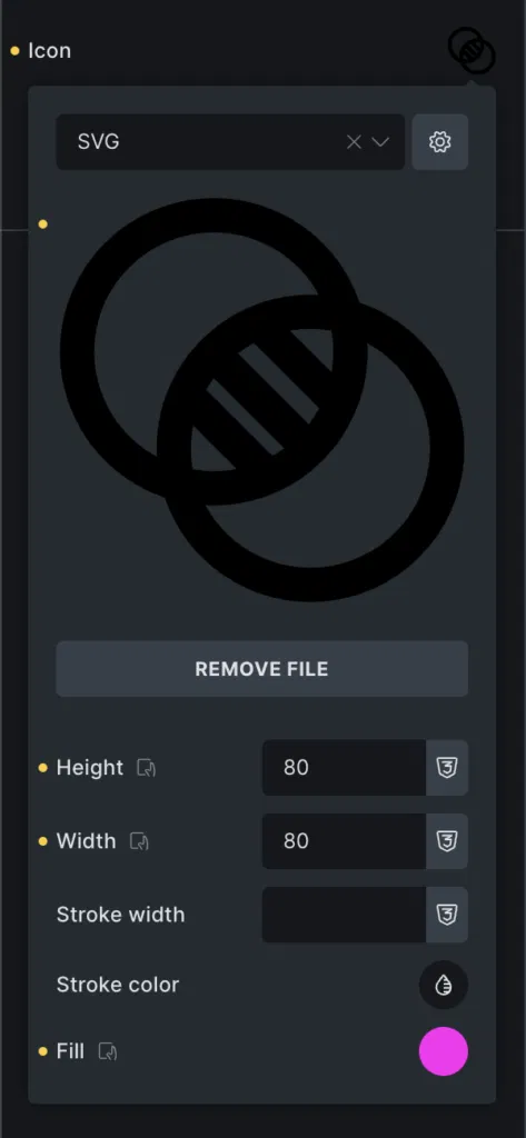 Bricks 2 alpha estilos svg