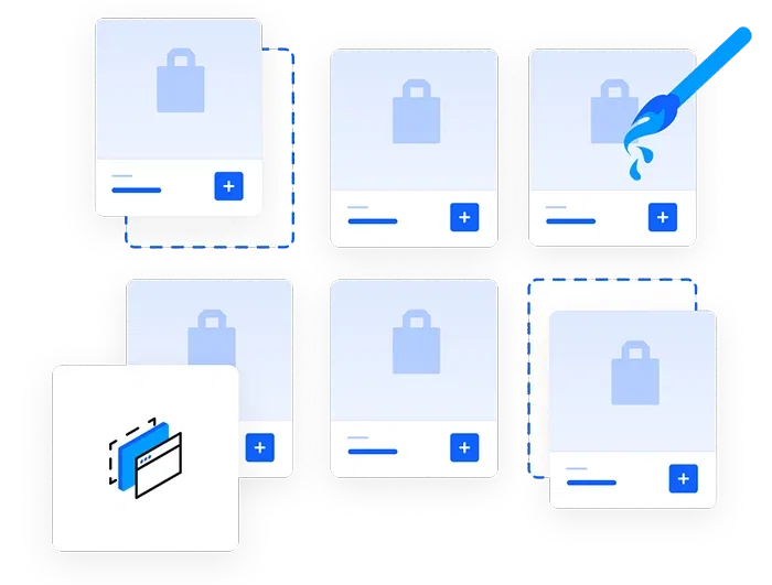 Web com online store